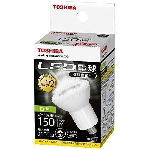 LDR3W-M-E11/3 東芝 LED電球 ハロゲン電球形 白色 中角 150lm (E11