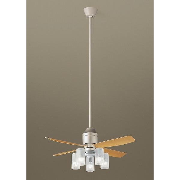 パナソニック シーリングファン 〜10畳 シルバー LED（電球色） XS72513F