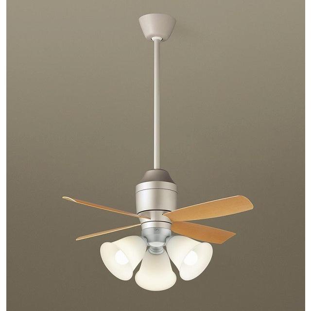 XS77244K パナソニック シーリングファン シルバーメタリック LED（電球色） 〜8畳 (XS77244 推奨品)