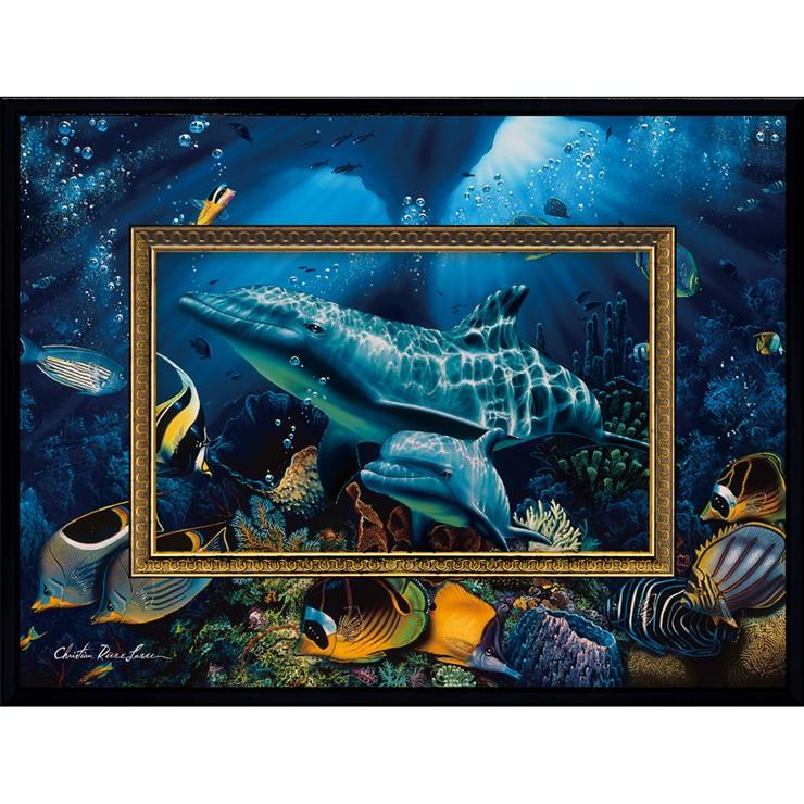 クリスチャン・ラッセン　絵画　※写真追加 ラッセン 絵画 27.5×21.5cm ギフト クリスチャン・リース