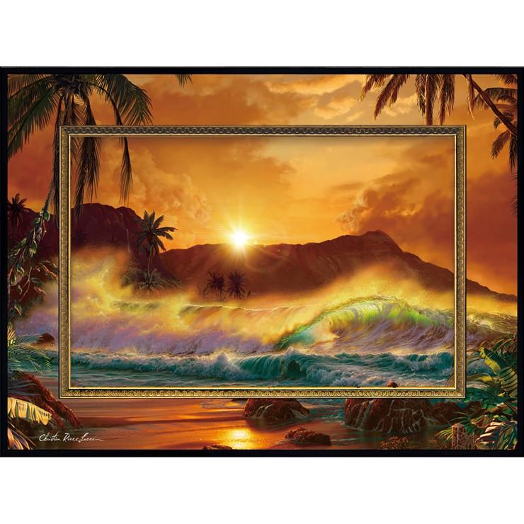 絵画 版画 クリスチャン・リース・ラッセン ビッグアート「ドーン オブ