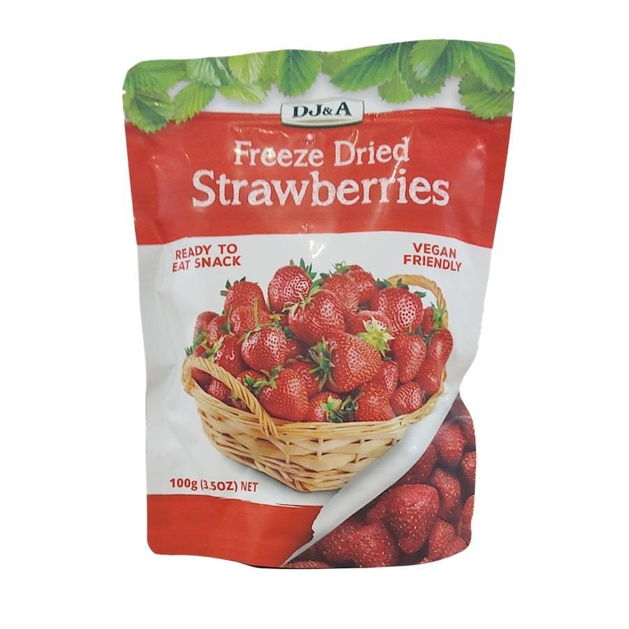 DJ&A フリーズドライ ストロベリー 100g コストコ COSTCO Freeze Dried 調理 料理 大容量 コストコ 商品 乾燥