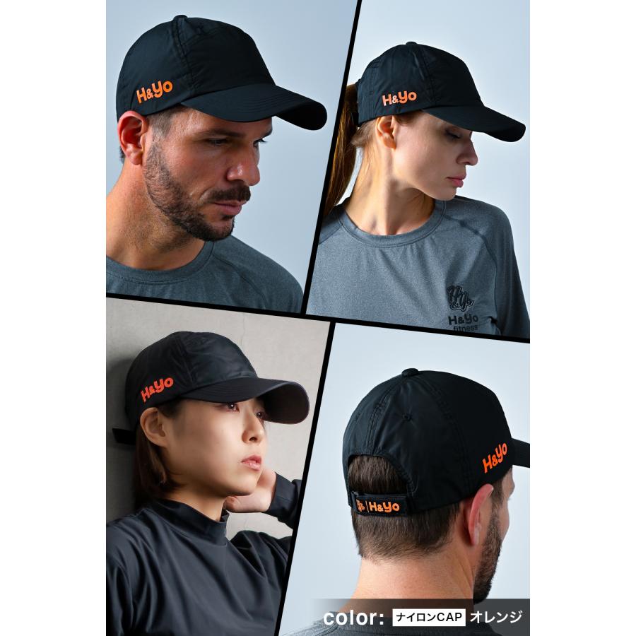 キャップ 帽子 メンズ レディース 男女兼用 ワークアウト トレーニング ジム スポーツ アウトドア ジムウェア 野球帽 ロゴ 刺繍 サイズ調整 | H＆Yo fitness | 13