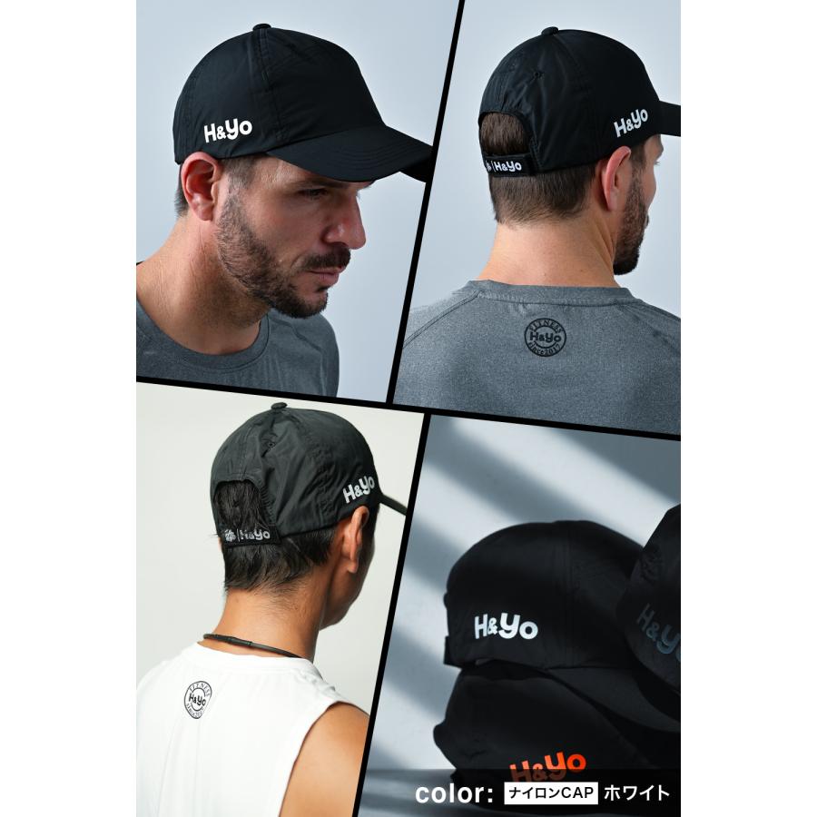 キャップ 帽子 メンズ レディース 男女兼用 ワークアウト トレーニング ジム スポーツ アウトドア ジムウェア 野球帽 ロゴ 刺繍 サイズ調整 | H＆Yo fitness | 14