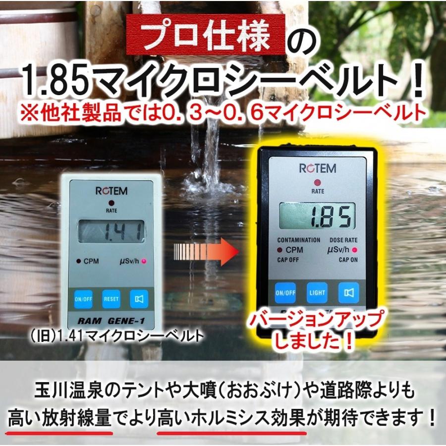 NEW ラドン ラジウム岩盤浴マット ラドンガス マイナスイオンの発生量が増加 ホルミシスマット ホルミシス効果 遠赤外線 ラドンスティック付 |  | 05