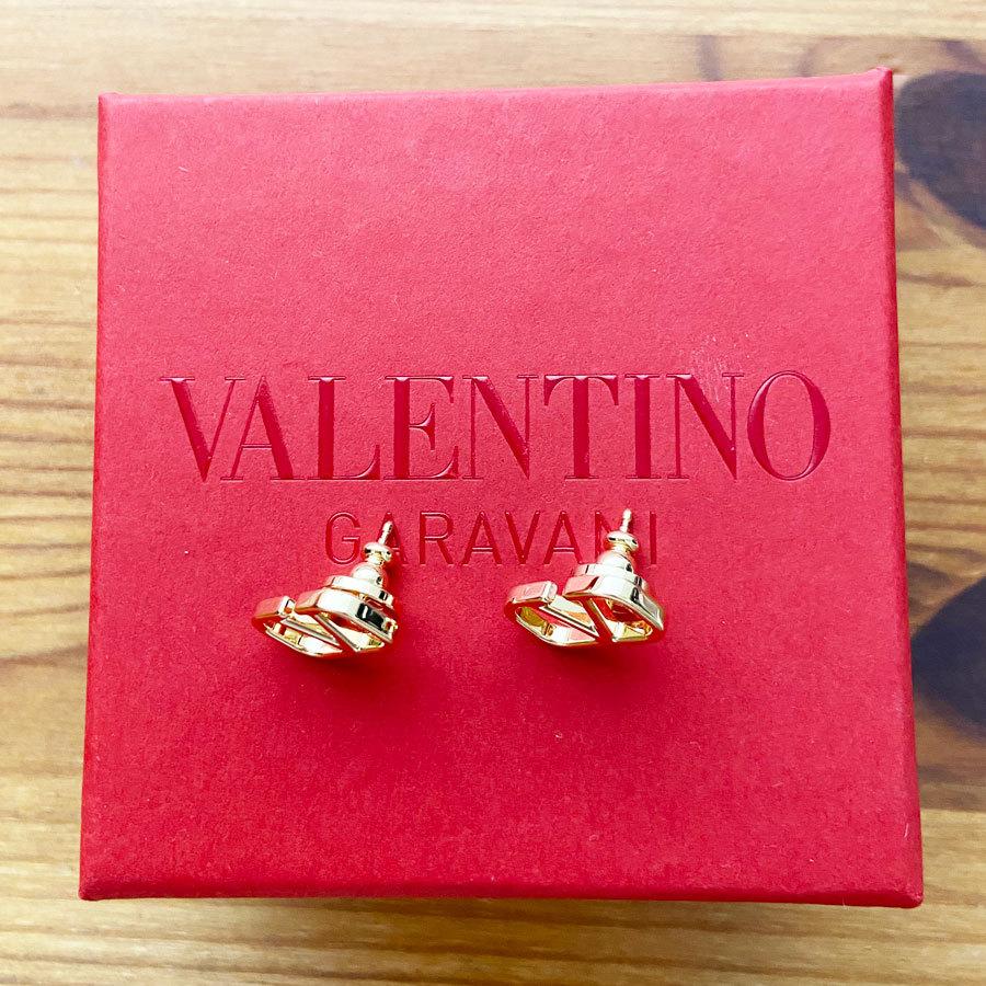 VALENTINO ヴァレンティノ Vロゴ シグネチャー メタル ピアス VLOGO SIGNATURE METAL EARRINGS 1W2J0G76METCS4｜class-sense｜06