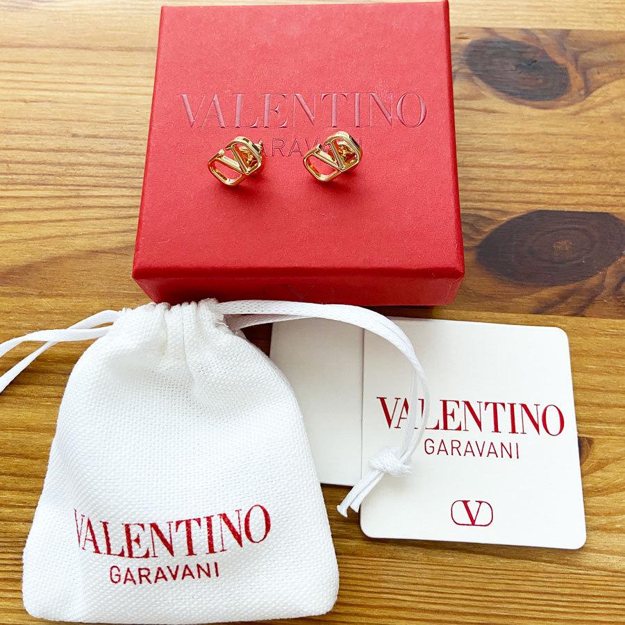 VALENTINO ヴァレンティノ Vロゴ シグネチャー メタル ピアス VLOGO SIGNATURE METAL EARRINGS 1W2J0G76METCS4｜class-sense｜08