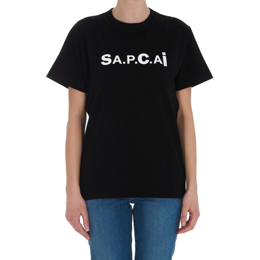 A.P.C. sacai アーペーセー サカイ コラボ T shirt kiyo COEQW M26978 ...