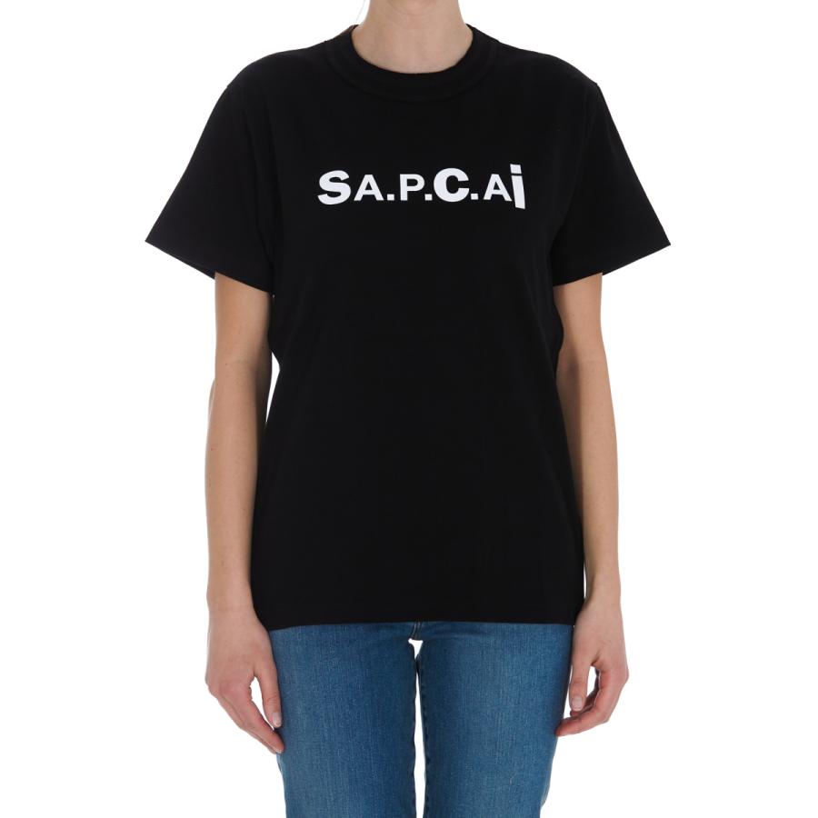 A.P.C. sacai アーペーセー サカイ コラボ T shirt kiyo COEQW M26978 Tシャツ 半袖 クルーネック apc