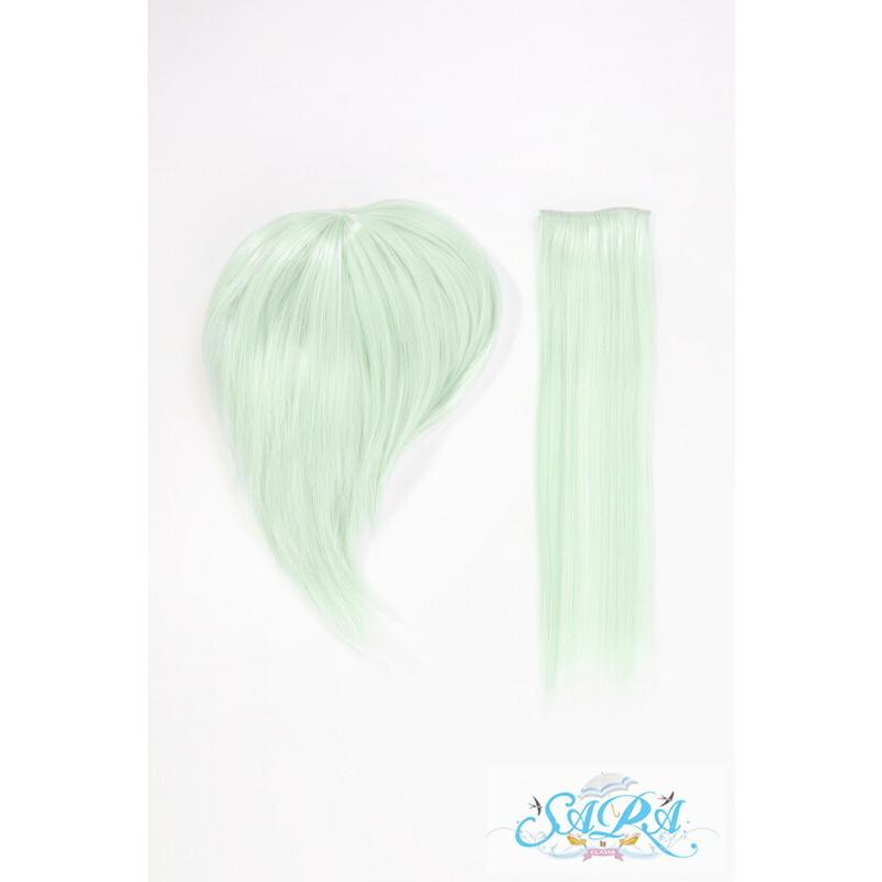 コスプレ ウィッグ クラッセ SARAウルフレイヤー 限定色 抹茶ラテ 薄い