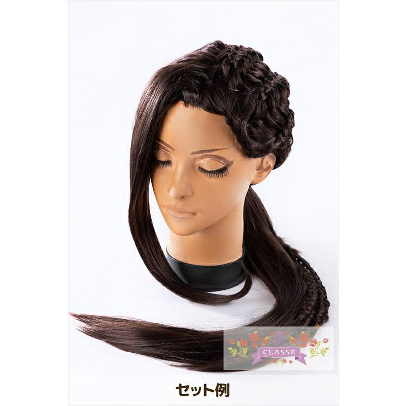 コスプレ ウィッグ クラッセ PRO ストレート80cm ランプブラック