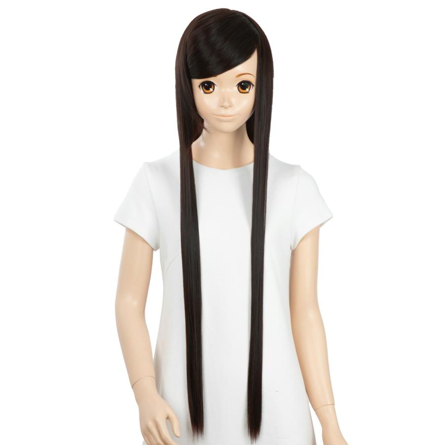 コスプレ ウィッグ クラッセ PRO ストレート80cm クールブラウン 茶