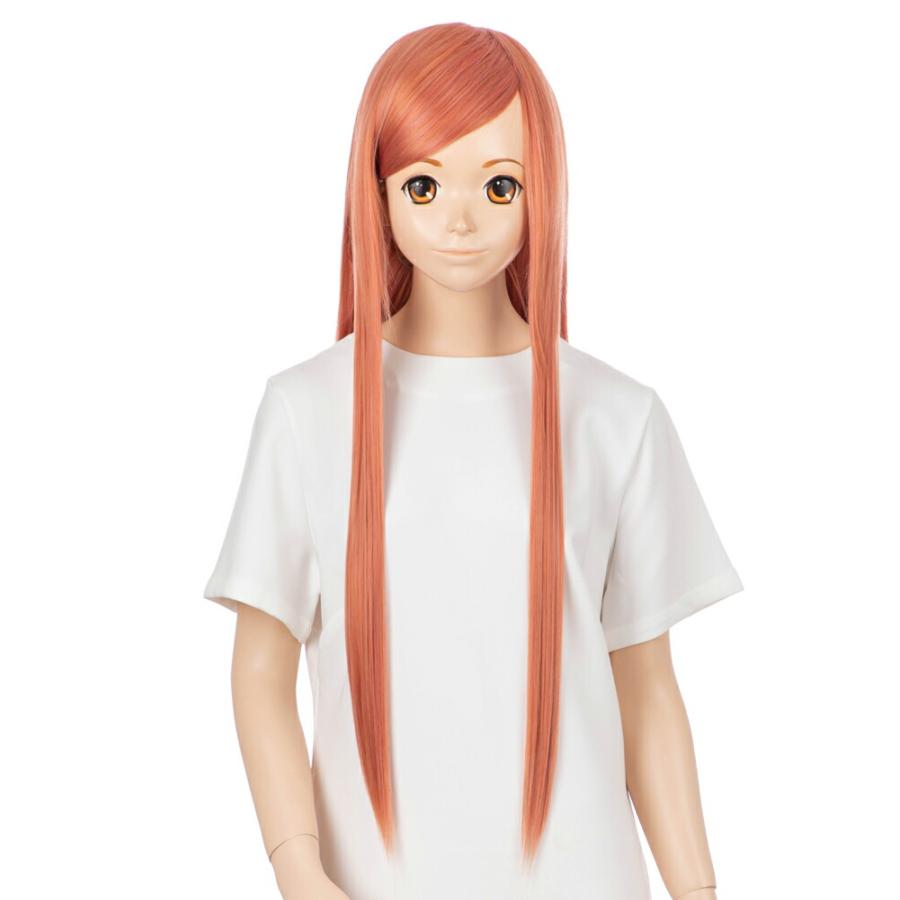 コスプレ ウィッグ クラッセ プロ CLASSE PRO ストレート70cm サーモン
