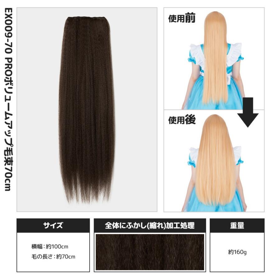 コスプレ ウィッグ クラッセ プロ CLASSE PRO ボリュームアップ毛束