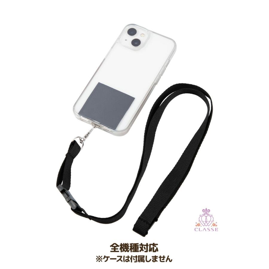カチッとスマホストラップ フォンタブ 首かけ 携帯ストラップ ネック