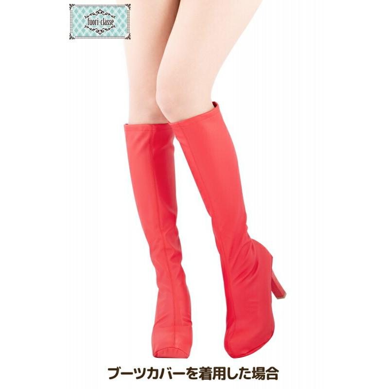 クラッセ CLASSE コスプレ 3WAYプレーンパンプス厚底10cm 黒 茶 赤 白
