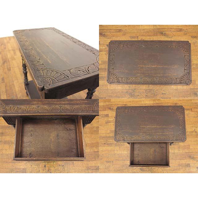 イギリス アンティーク 家具 サイドテーブル コンソールテーブル