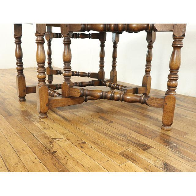 イギリス アンティーク家具 ゲートレッグテーブル 1930年頃 213B