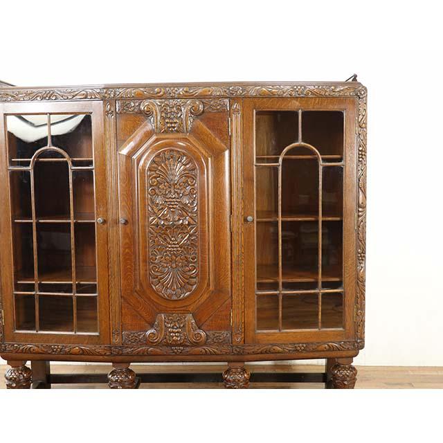 イギリス アンティーク 家具 本棚 ブックケース 書棚 書斎 オフィス