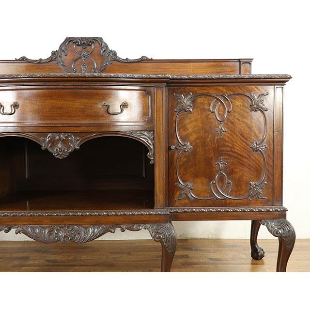 イギリス アンティーク 家具 サイドボード キャビネット リビング