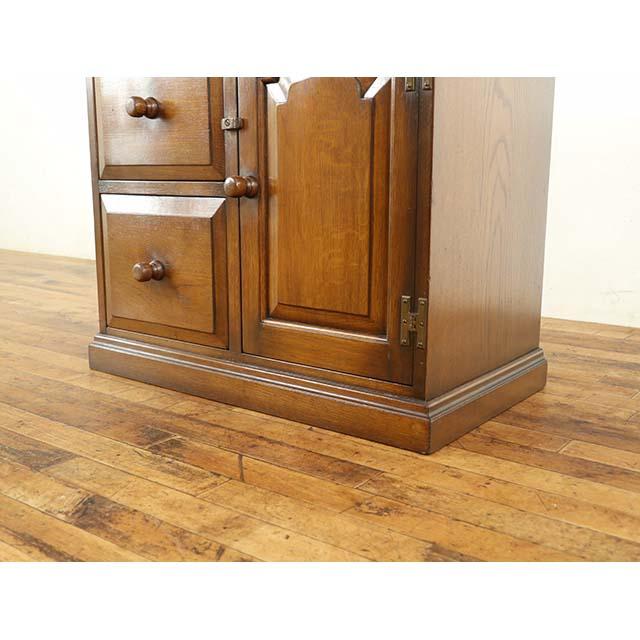 イギリス アンティーク 家具 キャビネット 引き出し 収納 リビング