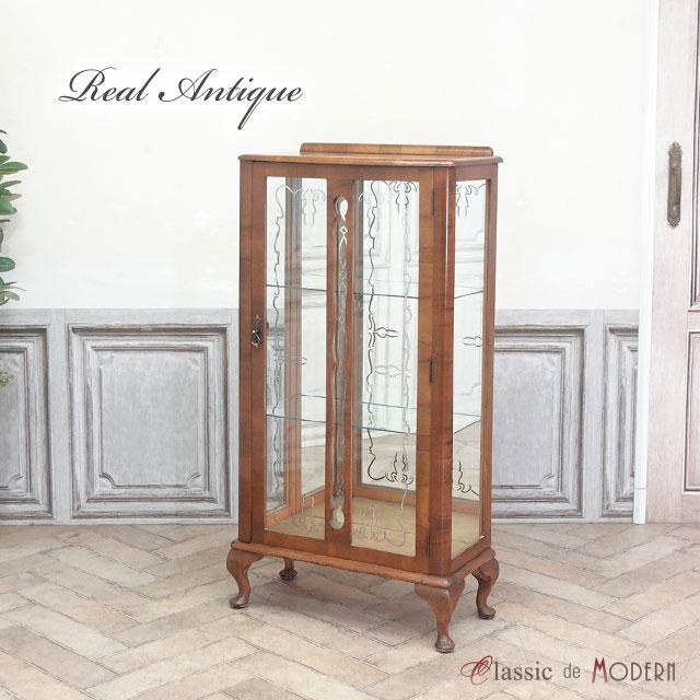 楽天市場】アンティーク ショーケース ガラスショーケース ガラス棚