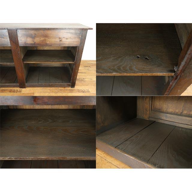 イギリス アンティーク 家具 カウンター 店舗什器 オーク 1920年代