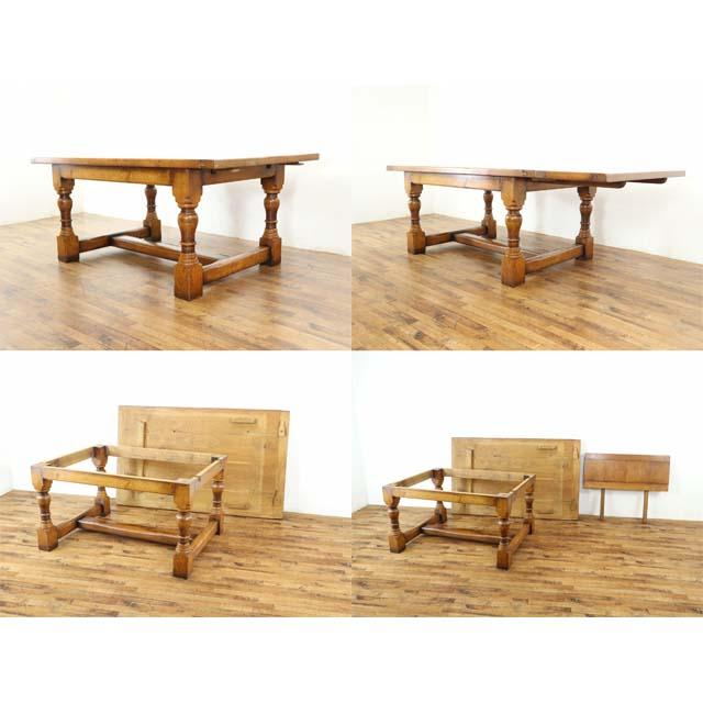 イギリス アンティーク 家具 ダイニングテーブル リフェクトリー