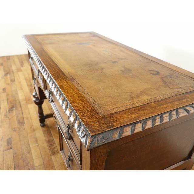 イギリス アンティーク 家具 デスク 書斎 机 レターデスク 店舗什器