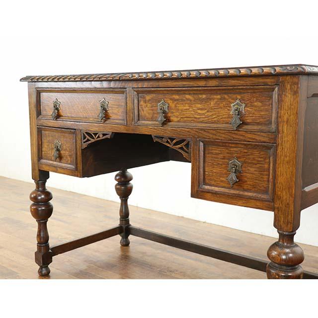 イギリス アンティーク 家具 デスク 書斎 机 レターデスク 店舗什器