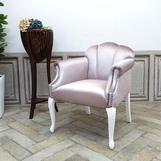 チェア アンティーク 椅子 アームチェア ロココ エレガント 1人掛け