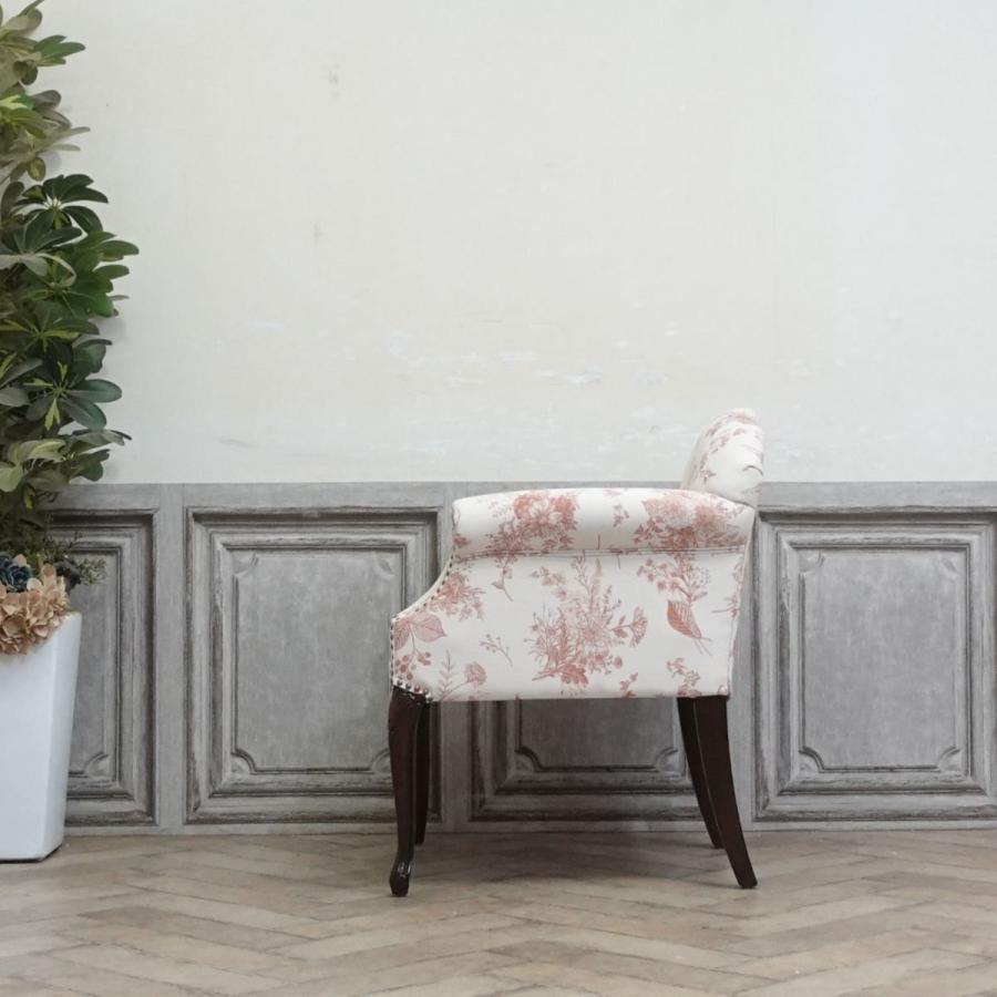 アームチェア ロココ エレガント 1人掛け 一人用 かわいい