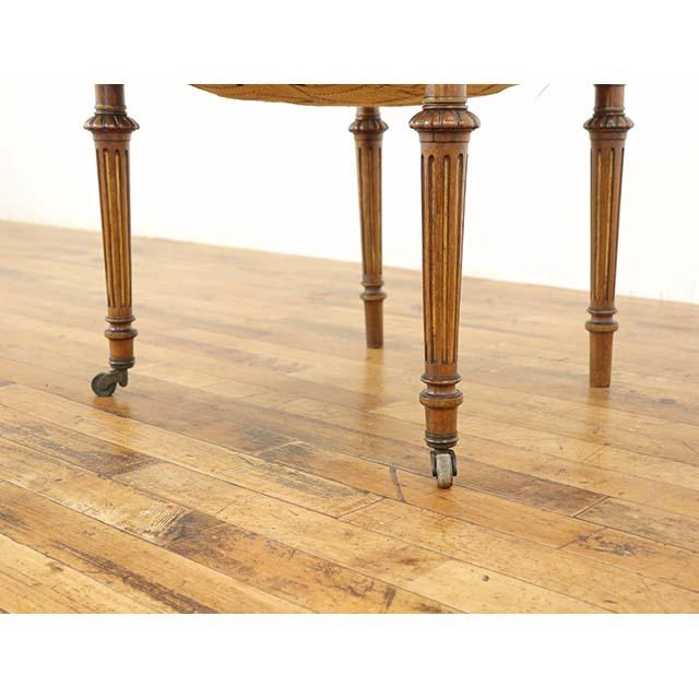 フランス アンティーク 家具 チェア チェアー 1人用 一人掛け リビング ダイニング 1920年代 ウォールナット antique63680_6