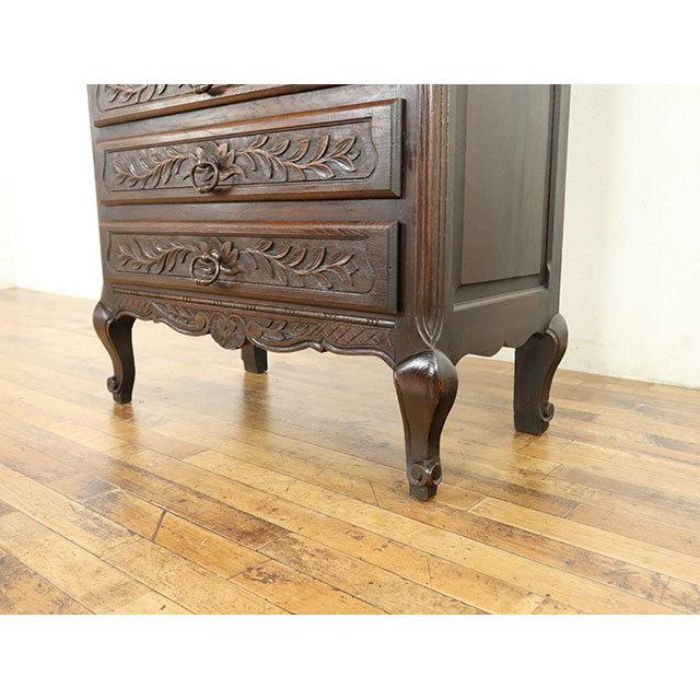 フランスアンティークキャビネット フランス アンティーク 家具 キャビネット 飾り棚 食器棚