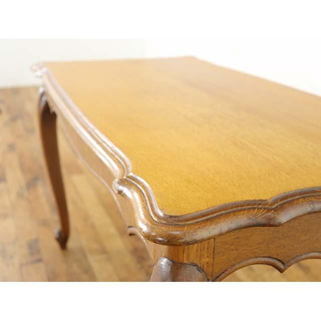 フランス アンティーク 家具 テーブル コーヒーテーブル オーク 1930