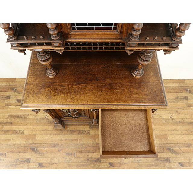 フランス アンティーク 家具 キャビネット 飾り棚 食器棚 ディスプレイ