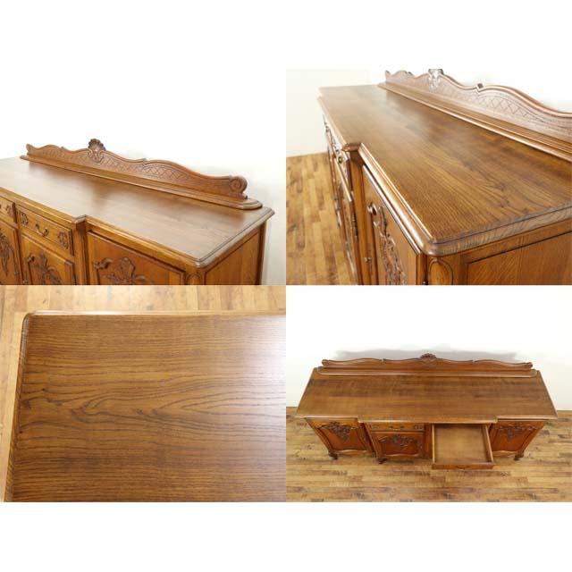 た*ご様 アンティーク　フランス　サイドキャビネット　サイドテーブル　No.２ フランス アンティーク 家具 ダイニングセット ドローリーフテーブル