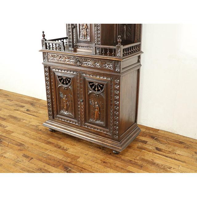 フランス アンティーク 家具 キャビネット 飾り棚 収納 リビング フランス アンティーク 家具 キャビネット 飾り棚 収納 リビング