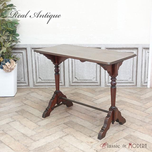 フランス アンティーク 家具 サイドテーブル パブテーブル パイン 1920