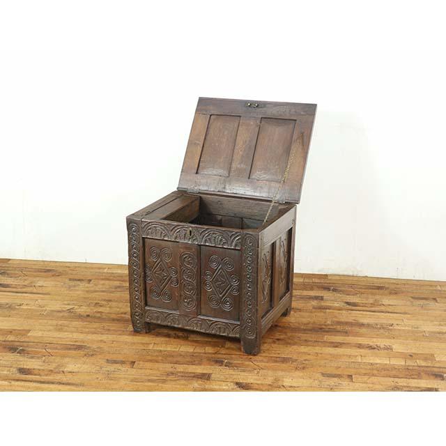 フランス アンティーク 家具 コファー ブランケットボックス トランク