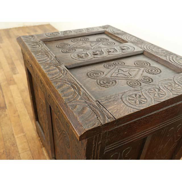 フランス アンティーク 家具 コファー ブランケットボックス トランク