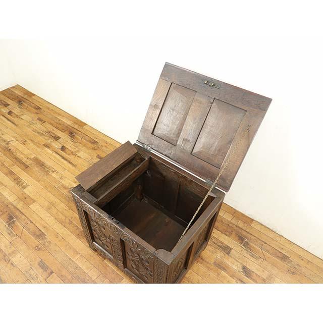 フランス アンティーク 家具 コファー ブランケットボックス トランク