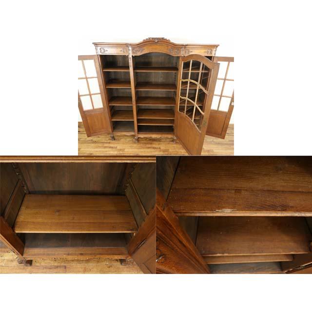 フランス アンティーク 家具 キャビネット リビング キッチン オーク