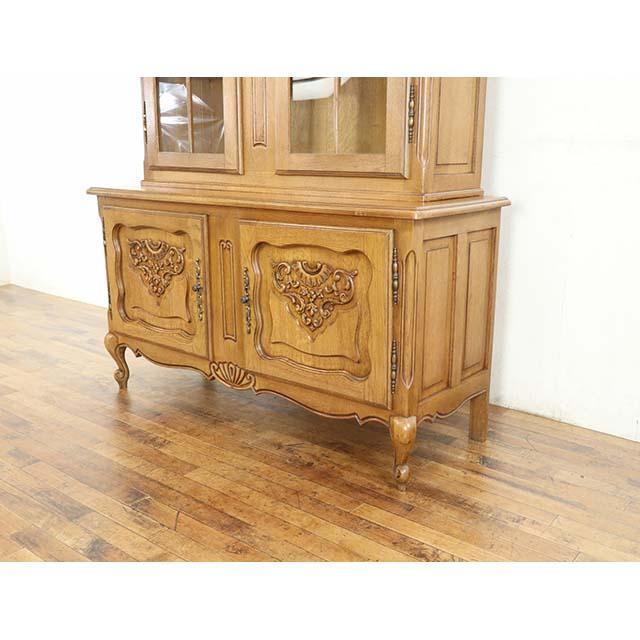 フランス アンティーク 家具 キャビネット 飾り棚 収納 リビング