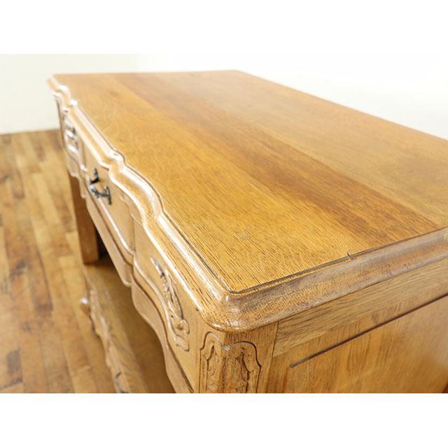 フランス アンティーク 家具 キャビネット 飾り棚 ディスプレイ オーク