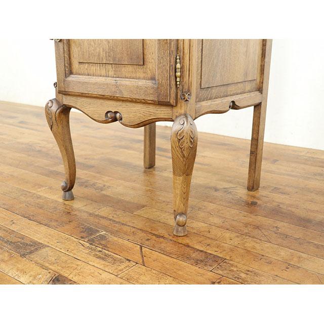 フランス アンティーク 家具 ナイトテーブル サイドテーブル オーク
