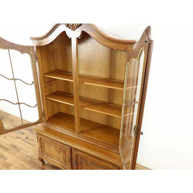 フランス アンティーク 家具 キャビネット 飾り棚 収納 リビング 