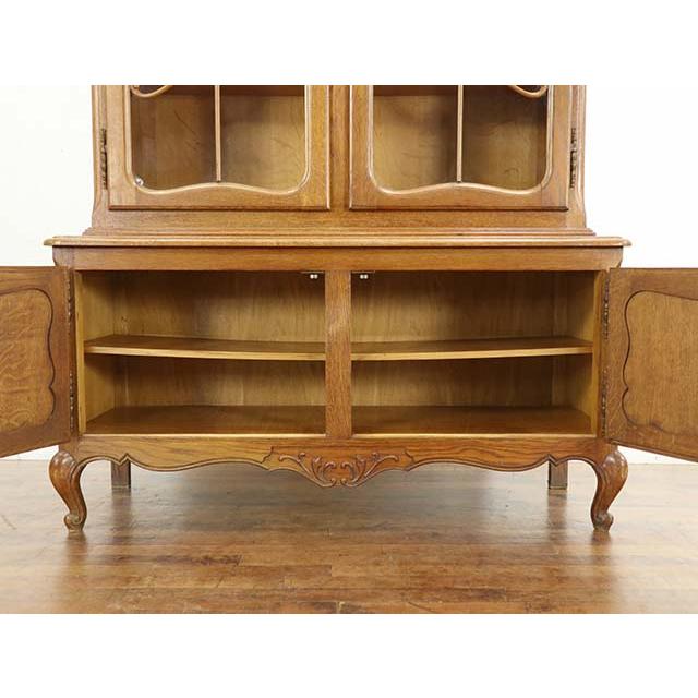 フランス アンティーク 家具 キャビネット 飾り棚 収納 リビング