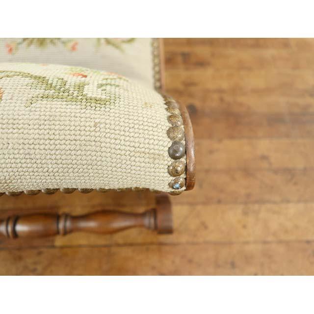 専用！アンティーク  フランス　オットマン　スツール　家具 フランス アンティーク 家具 オットマン フットスツール リビング 1940