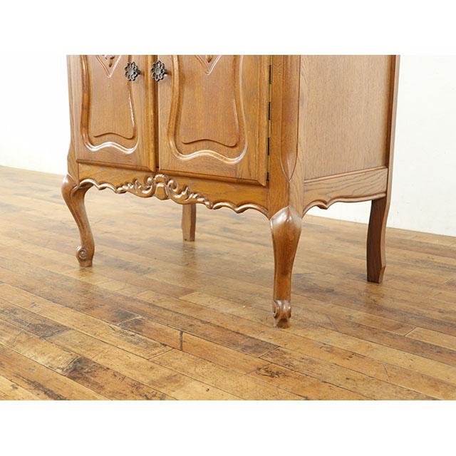 フランス アンティーク 家具 キャビネット サイドキャビネット 収納 猫